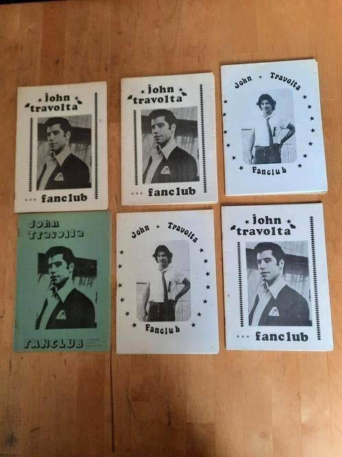 JOHN TRAVOLTA - FANCLUB BLADEN, Verzamelen, Ophalen of Verzenden, Overige typen