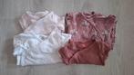 Set van 4 Overslag Rompertjes, Ophalen of Verzenden, Zo goed als nieuw, Maat 62