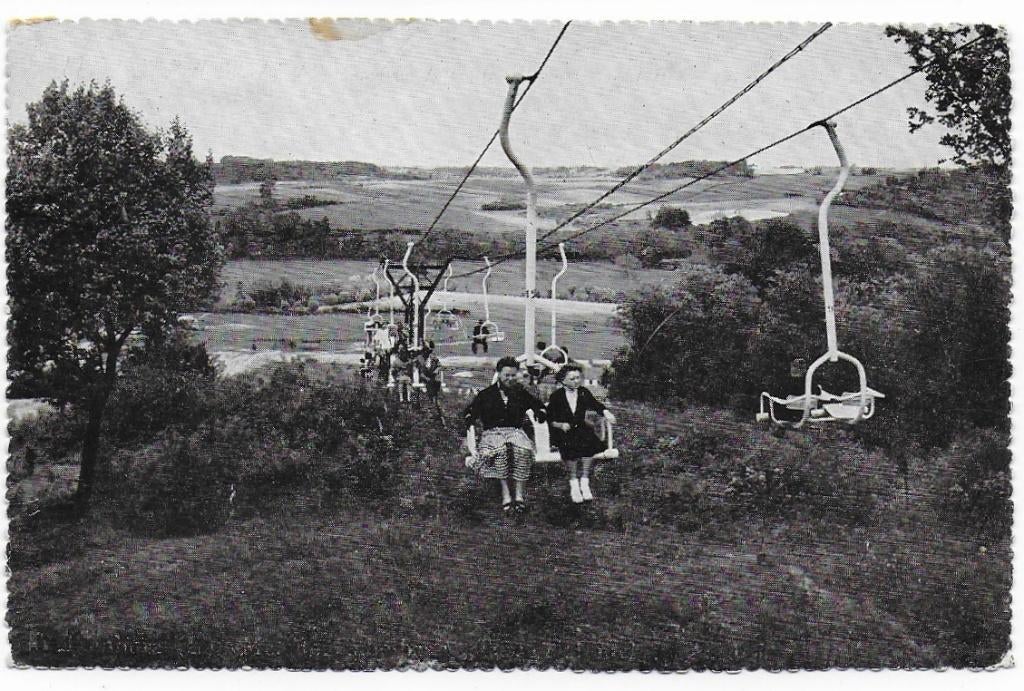 Valkenburg Kabelbaan Oude Gelopen Ansichtkaart (B5254 ), Verzamelen, Ophalen of Verzenden, 1960 tot 1980, Gelopen, Limburg