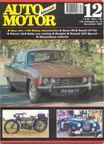 Auto Motor Klassiek 12 1997 Rover P6, 4CV, Reliant collectie, Boeken, Ophalen of Verzenden, Nieuw, Renault