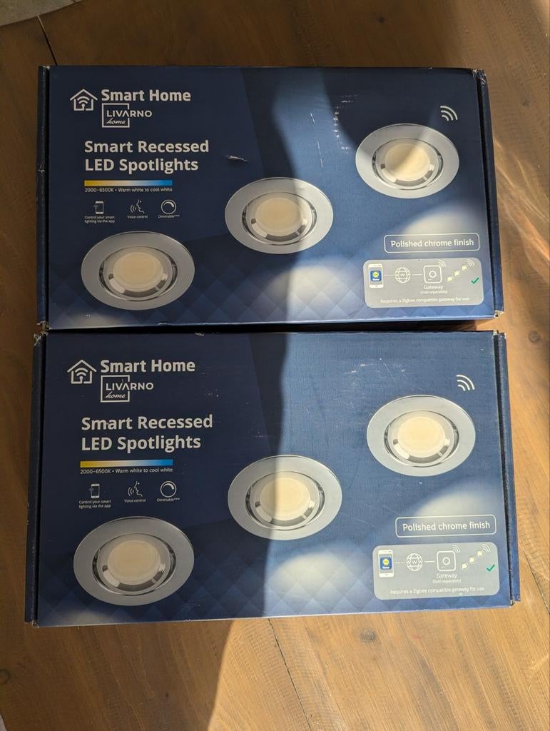 Lidl Livarno Smart Home LED Spotlights - Nieuw in doos, Led-lamp, Minder dan 30 watt, Nieuw, Overige fittingen
