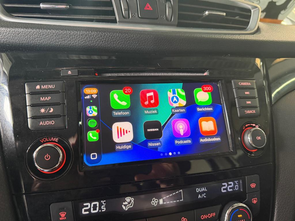Nissan Qashqai 1.3 159PK Automaat,AppleCarPlay,Navi,Clima,Cr, Auto's, Nissan, Stof, Gebruikt, 4 cilinders, 1290 kg