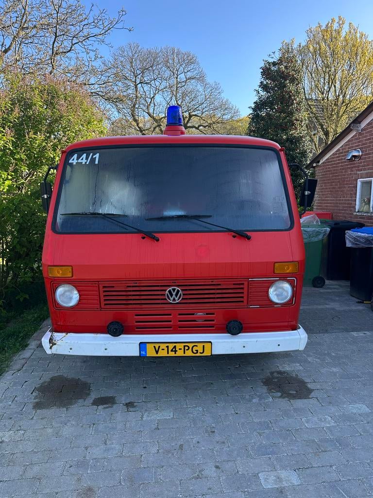 Volkswagen 1982 Rood belastingvrij, Auto's, Bestelauto's, Particulier, Volkswagen, Benzine, Geïmporteerd, Rood, Ophalen of Verzenden