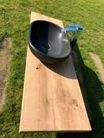 Natuurstenen waskom | wasbak | wastafel | badmeubel, Ophalen, Wastafel