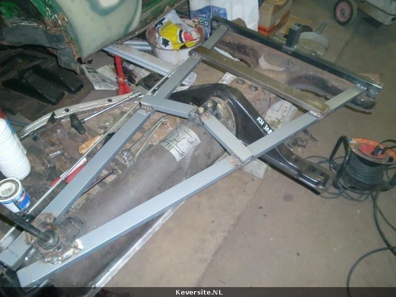 Lasmal vervanging chassiskop kever 1303/1302, Ophalen