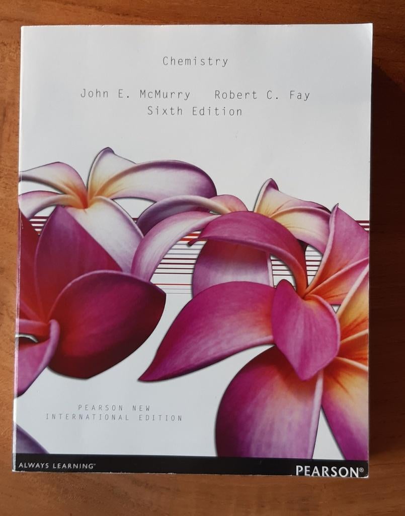 Chemistry, sixth edition Pearson, Boeken, Ophalen of Verzenden, Beta, Gelezen, Overige niveaus