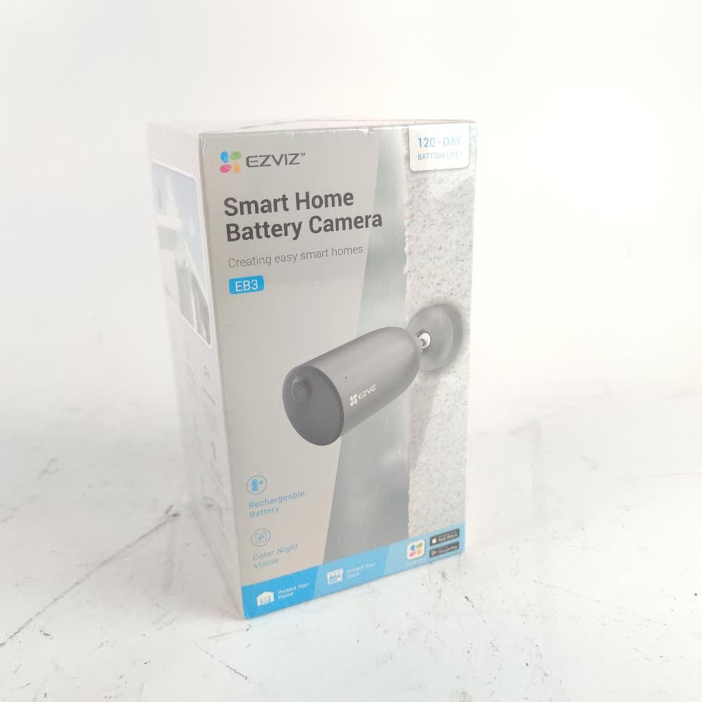 EZVIZ Smart Home Battery Camera EB3 || NIEUW || Nu €34.99, Nieuw, Ophalen of Verzenden, Draadloos, X