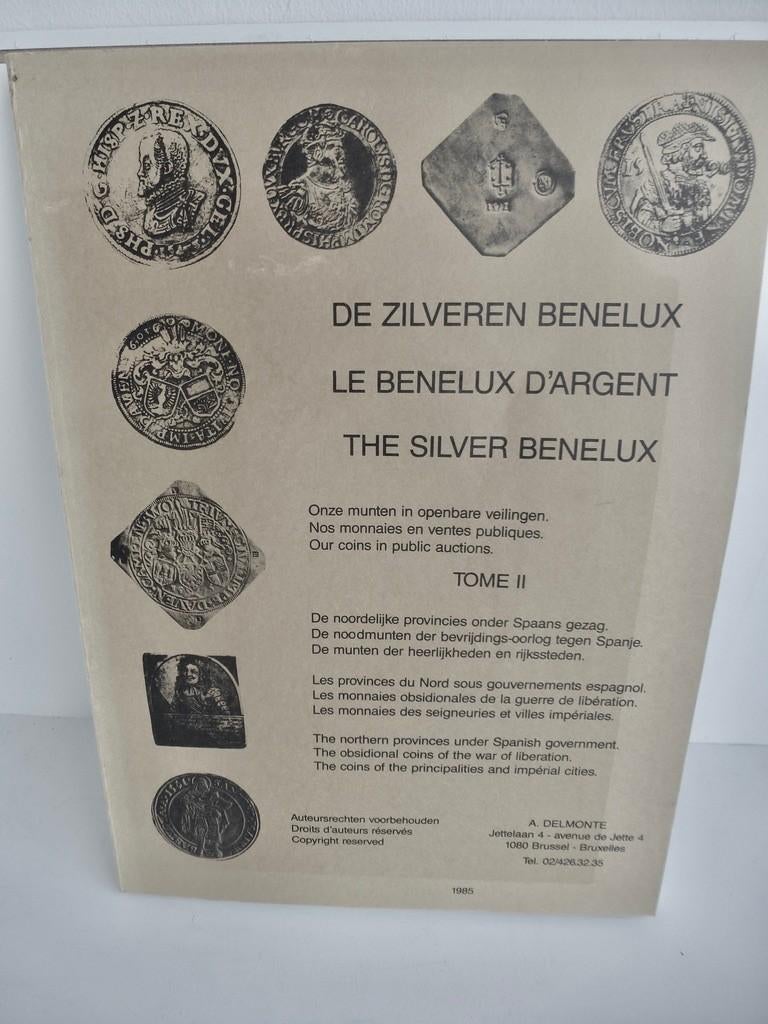 DE ZILVEREN BENELUX DE NOORDELIJKE PROVINCIES, Ophalen of Verzenden, Zo goed als nieuw