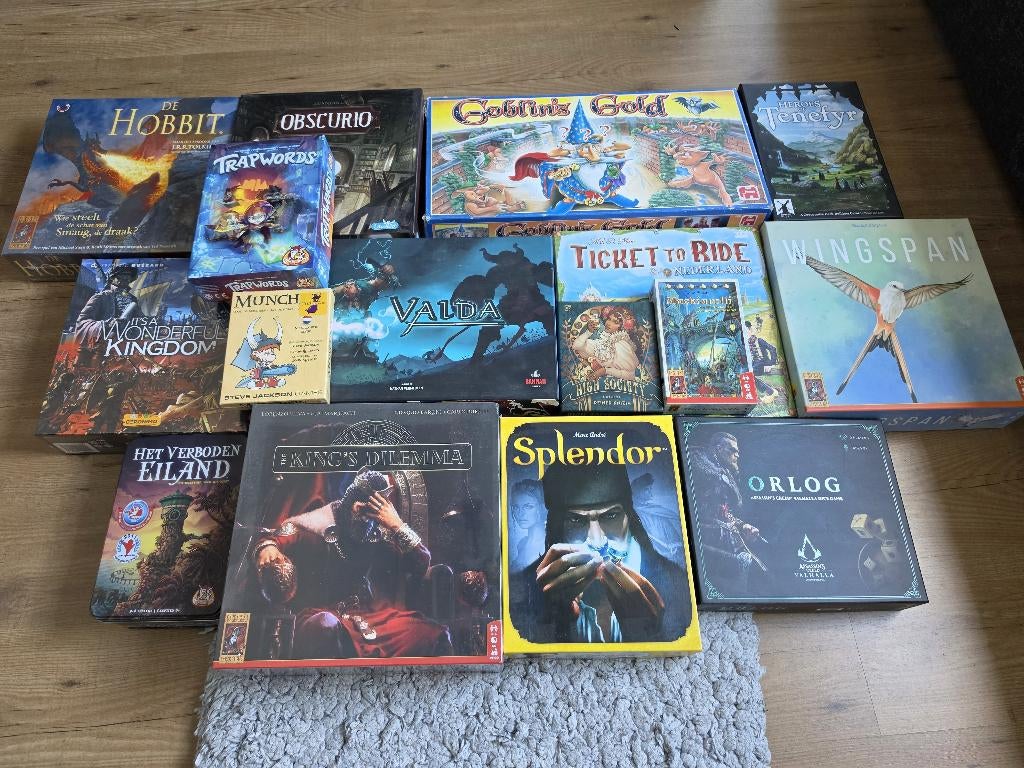 Borspellen - mix van nieuw/ongebruikte en gebruikte spellen., Hobby en Vrije tijd, Gezelschapsspellen | Bordspellen, Vijf spelers of meer