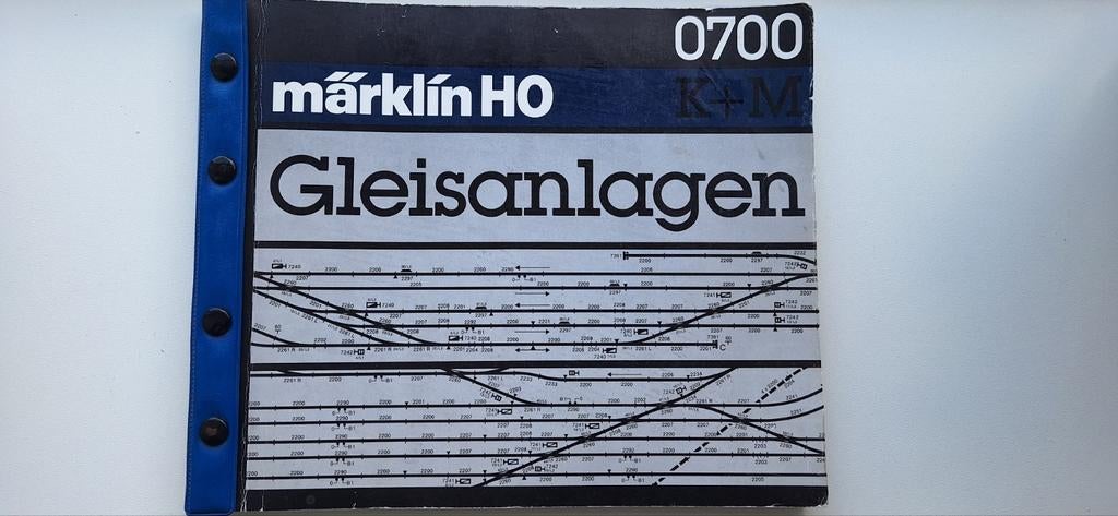 Märklin HO Gleisanlagen K+M 0700, Hobby en Vrije tijd, Wisselstroom, Gebruikt, Analoog, Märklin