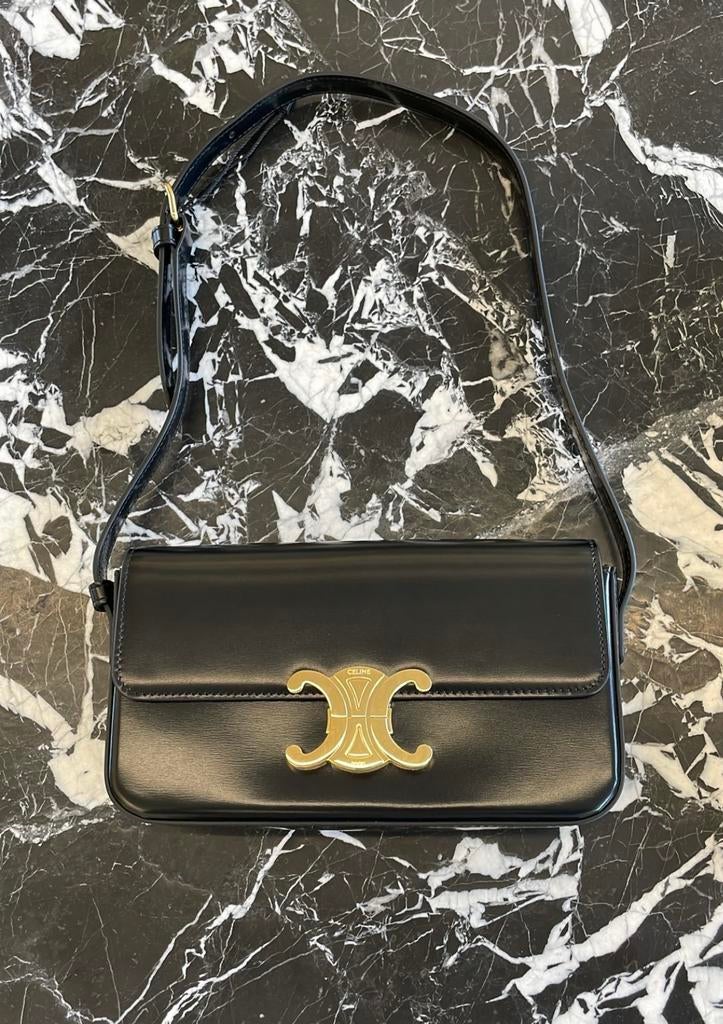 Celine shoulder bag, Overige merken, Zwart, Nieuw, Ophalen of Verzenden