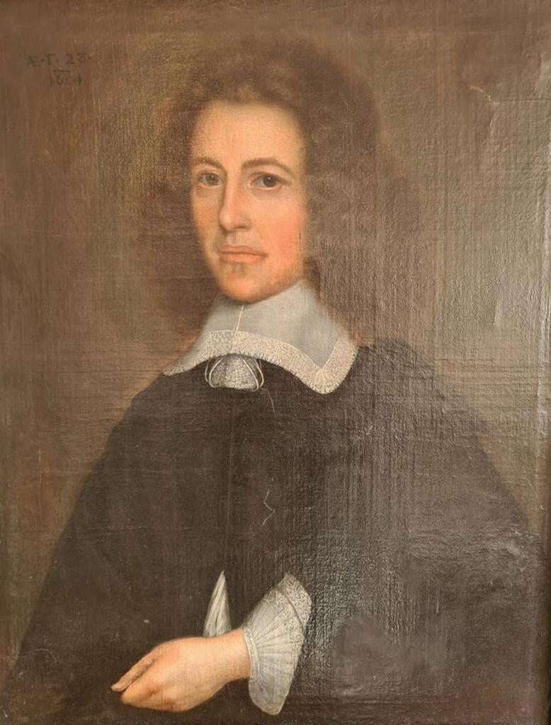 Portret van een Heer 17e-eeuw (1654), Antiek en Kunst, Kunst | Schilderijen | Klassiek, Ophalen