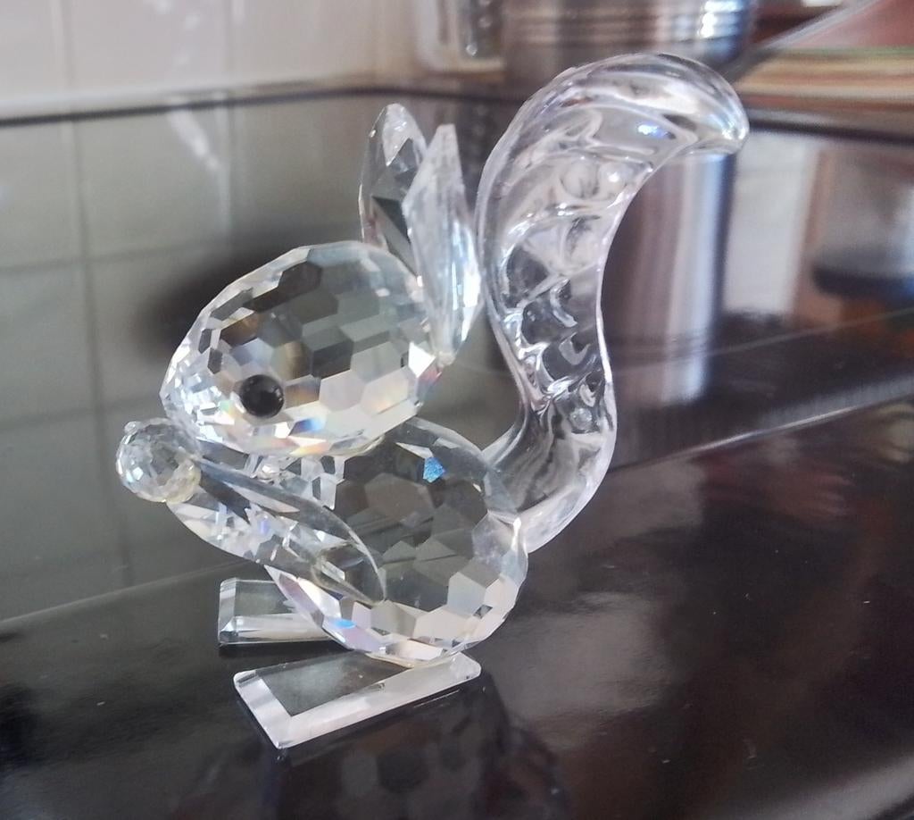 Eekhoorn Swarovski, Ophalen of Verzenden, Zo goed als nieuw, Figuurtje