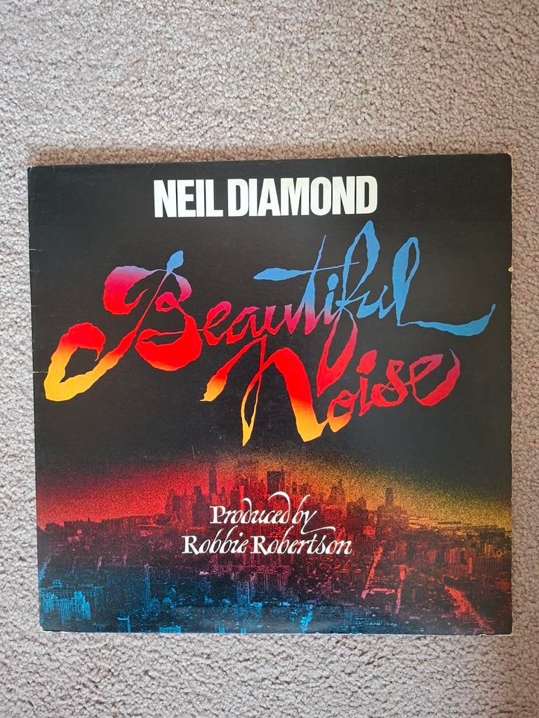 Neil Diamond - Beautiful Noise LP (1976), Cd's en Dvd's, Vinyl | Pop, Ophalen of Verzenden, 1970 - 1979, Gebruikt, 12 inch