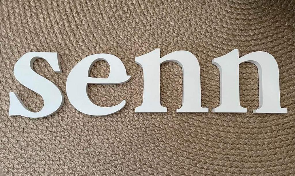 Witte houten letters - nieuw, Ophalen of Verzenden, Nieuw