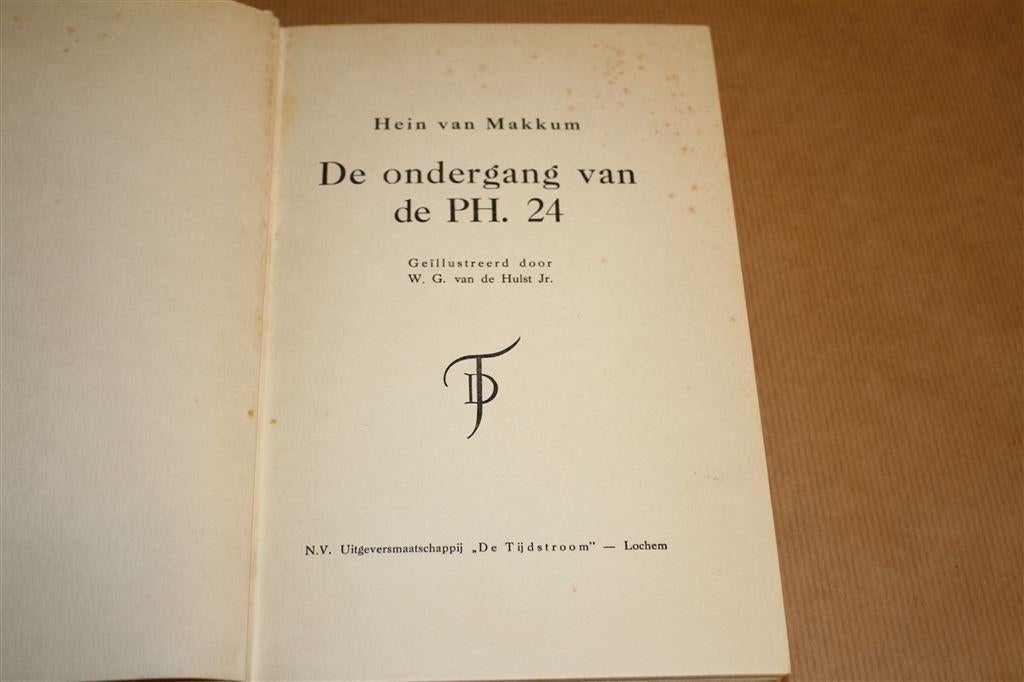 De ondergang van de PH. 24. Hein van Makkum. 1937., Ophalen of Verzenden, Gelezen