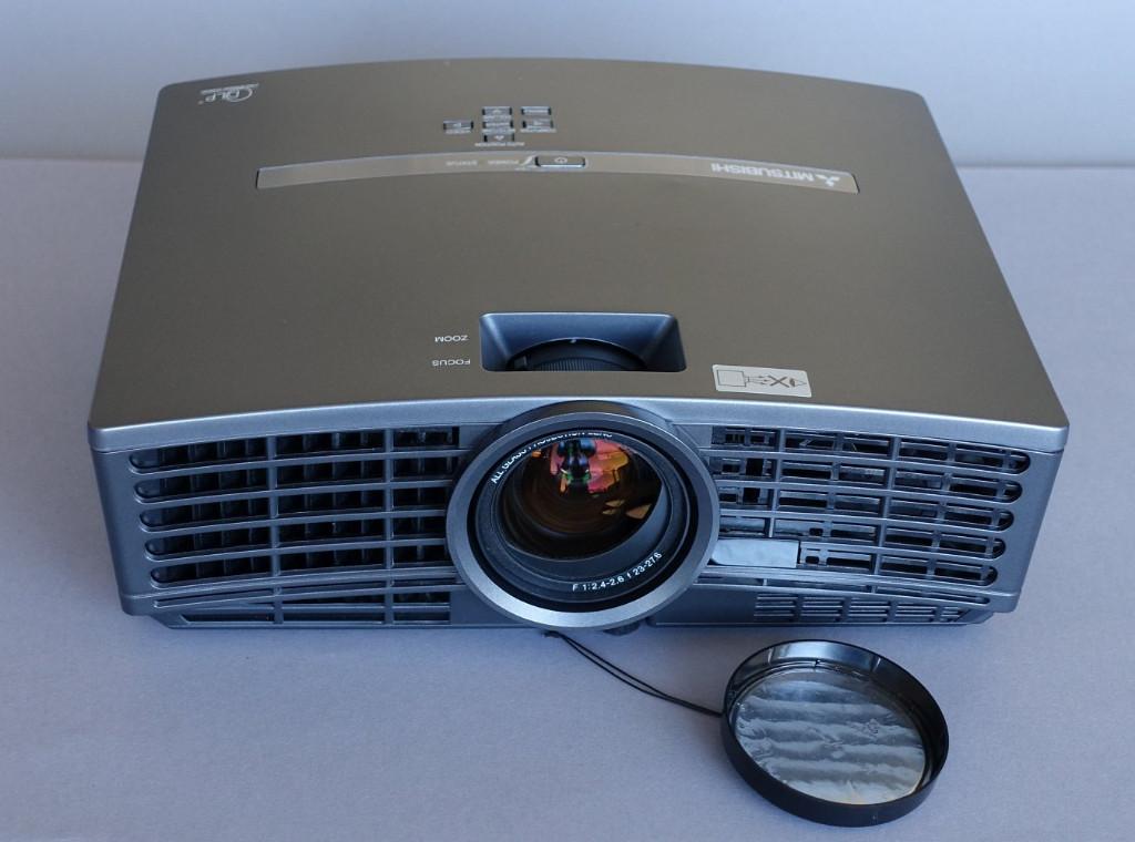 Mitsubishi XD490U beamer, Ophalen, Gebruikt, HD (720), DLP