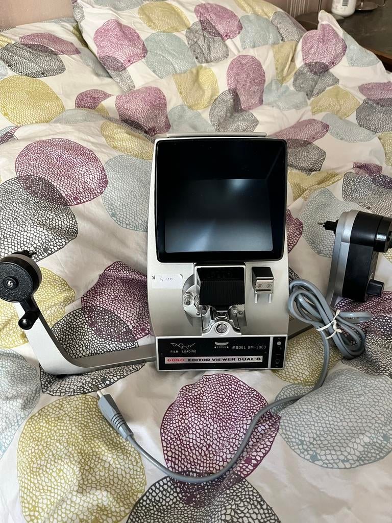 GOKO Editor Viewer Dual 8 GM-3003 voor 8mm films, Ophalen, 8mm film