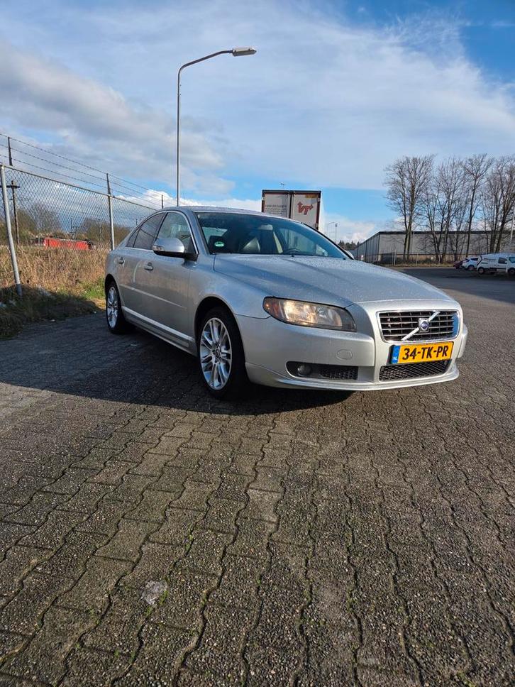 Volvo S80 2.5 T Geartronic 2006 Grijs, youngtimer, APK, Auto's, Volvo, Particulier, S80, ABS, Airbags, Airconditioning, Alarm