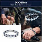 iXXXi Men Chili Armband heren - Stoer, Stijlvol - Nieuw, Ophalen of Verzenden, Nieuw, Zilver, Staal