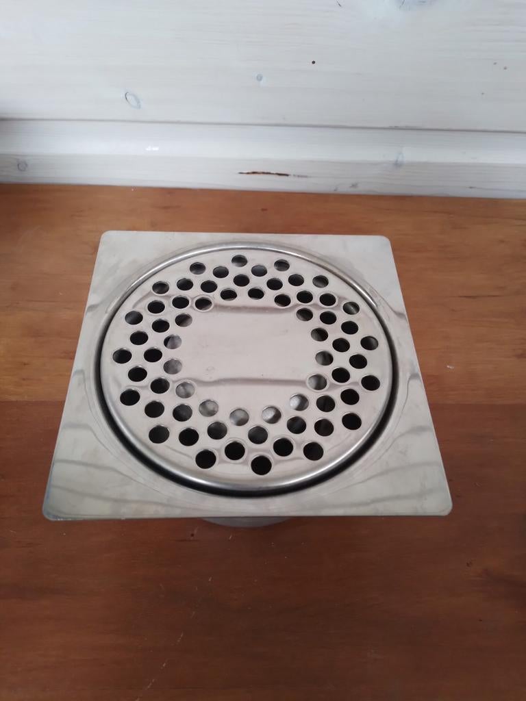 RVS  of PVC Afvoerputje - Doucheputje, Ophalen of Verzenden, Nieuw, Rvs, Douche