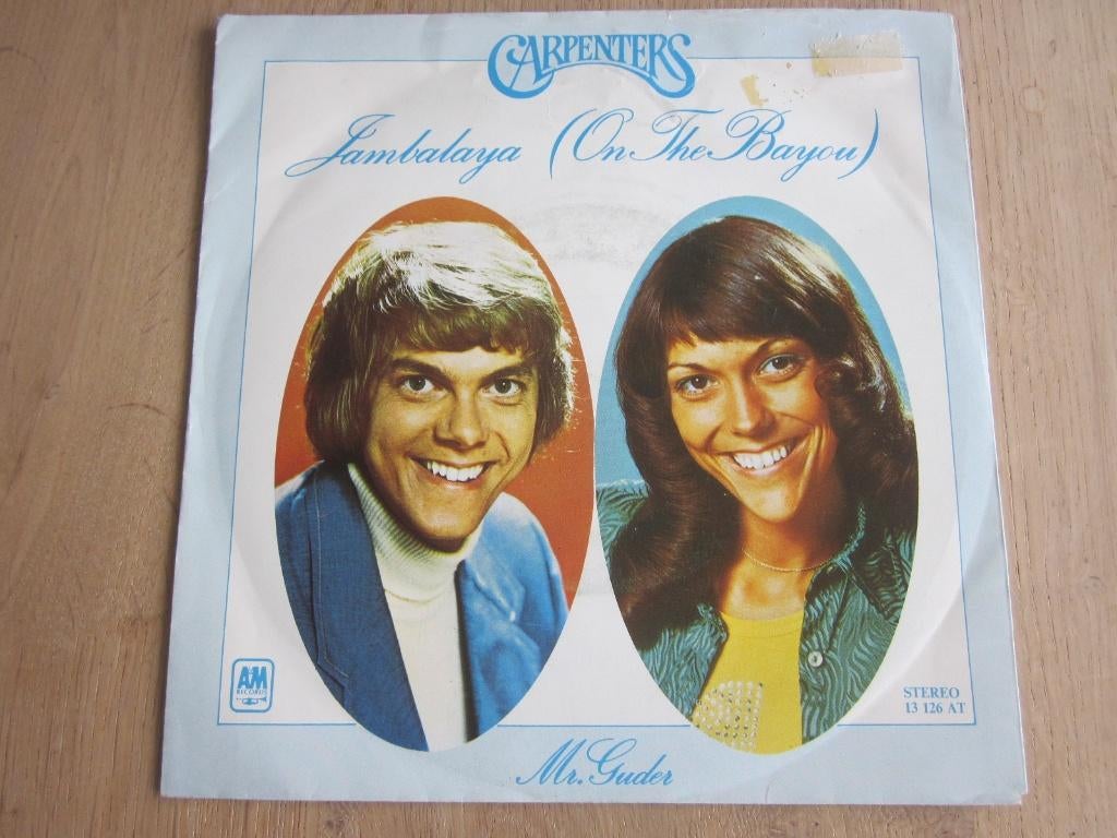 Carpenters - Jambalaya  (on the Bayou), Cd's en Dvd's, Vinyl Singles, Verzenden, 7 inch, Single, Zo goed als nieuw