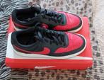 NIKE Court Vision Lo Maat 42 Zwart/Rood., Nike, Ophalen of Verzenden, Zo goed als nieuw, Sportschoenen