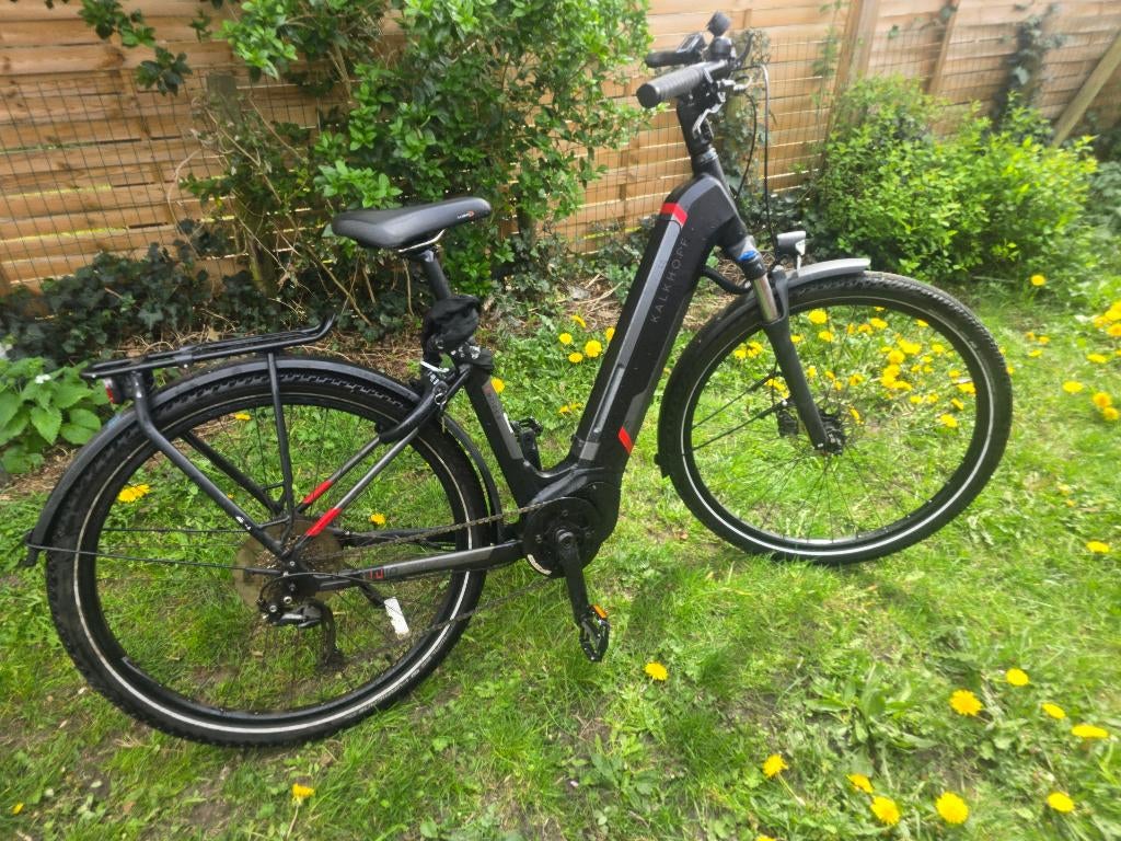 Kalkhoff Entice 5, Fietsen en Brommers, Elektrische fietsen, Zo goed als nieuw, Overige merken, 47 tot 51 cm, 50 km per accu of meer