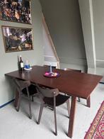 Eettafel, Huis en Inrichting, Tafels | Eettafels, Ophalen, Gebruikt, 50 tot 100 cm, 150 tot 200 cm