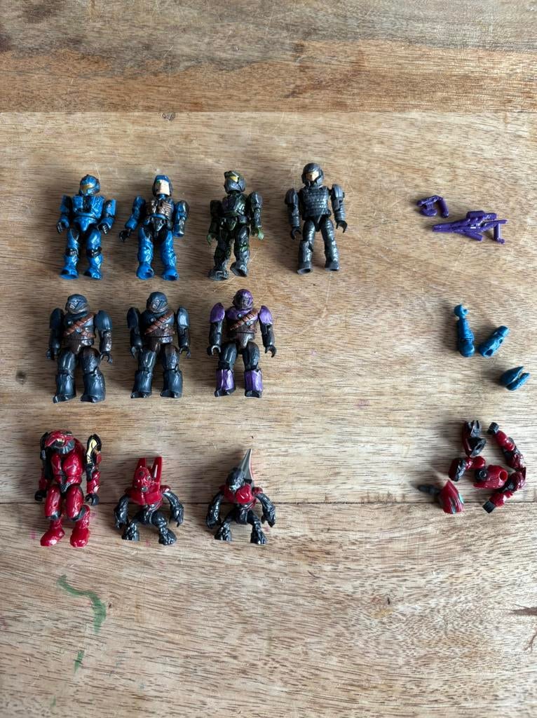 mega bloks halo figures, Kinderen en Baby's, Speelgoed | Bouwstenen, Ophalen of Verzenden