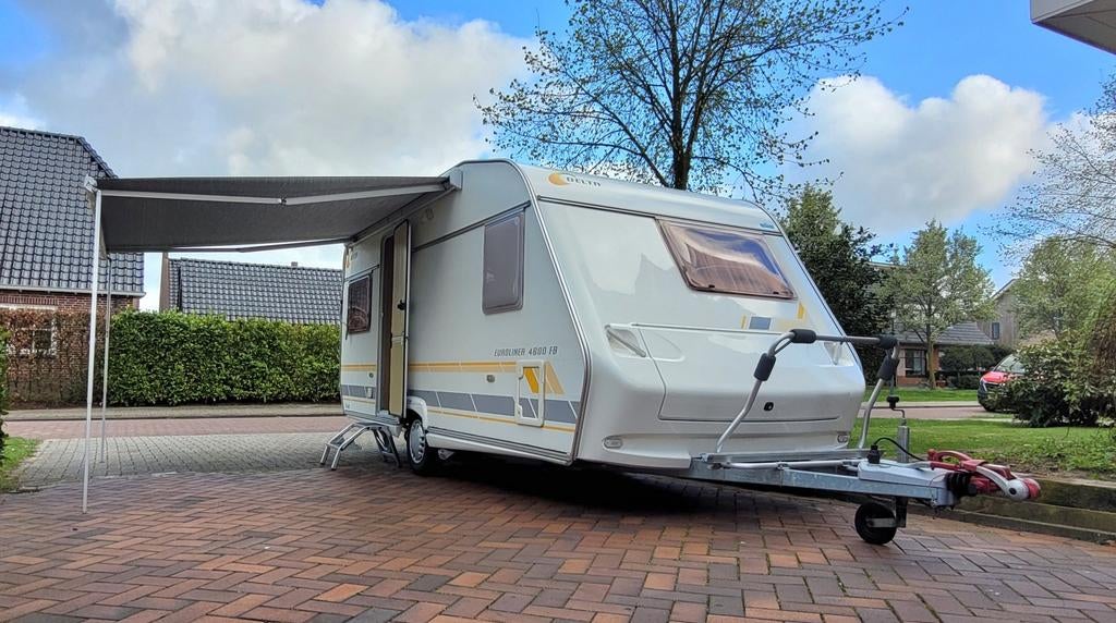 Delta 460, 2006, mover, cass. luifel, voortent, fietsendr., Schokbreker, Rondzit, Frans bed, 750 - 1000 kg