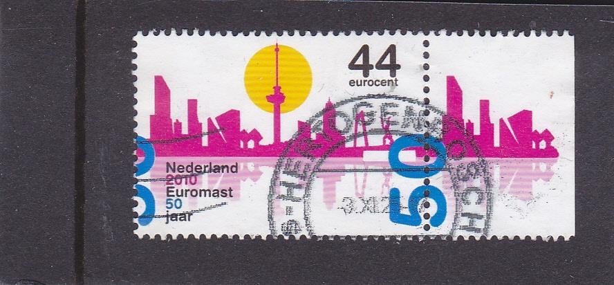 zegel Nederland  met Tab, Postzegels en Munten, Postzegels | Nederland, Verzenden, Na 1940, Gestempeld