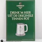 Reclamebord Campbell’s Scotch Ale - dubbelzijdig, Ophalen of Verzenden, Zo goed als nieuw, Reclamebord, Plaat of Schild, Overige merken