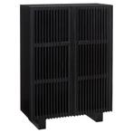 Kwantum Brindisi kast zwart, Ophalen, Zo goed als nieuw, 25 tot 50 cm, 50 tot 100 cm