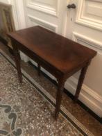 ANTIEKE FRANSE TAFEL BIJZETTAFEL KAARTTAFEL SIDETABLE MAHONI, Ophalen