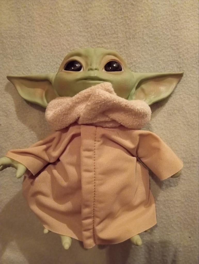 Hasbro Star Wars The Child (Baby Yoda) met geluid, Ophalen of Verzenden, Gebruikt