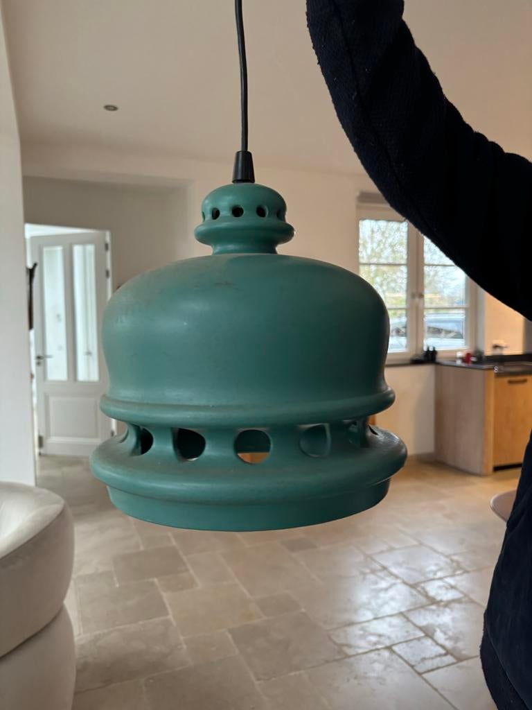 Cari Zalloni Keramische Hanglamp Steuler Keramik 1970s, Ophalen, Gebruikt, Overige materialen, Minder dan 50 cm