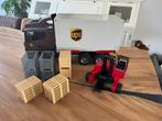 Bruder UPS Vrachwagen met Heftruck en Accessoires, Ophalen of Verzenden, Zo goed als nieuw