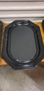 serveer schalen zwart kunststof, Ophalen of Verzenden, 'T Olde Gre-j, Info@toldegrej.nl, Endepoelstraat 20f Didam