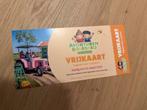 1 vrijkaart Avonturen Boerderij Molenwaard, Tickets en Kaartjes, Eén persoon, Ticket of Toegangskaart