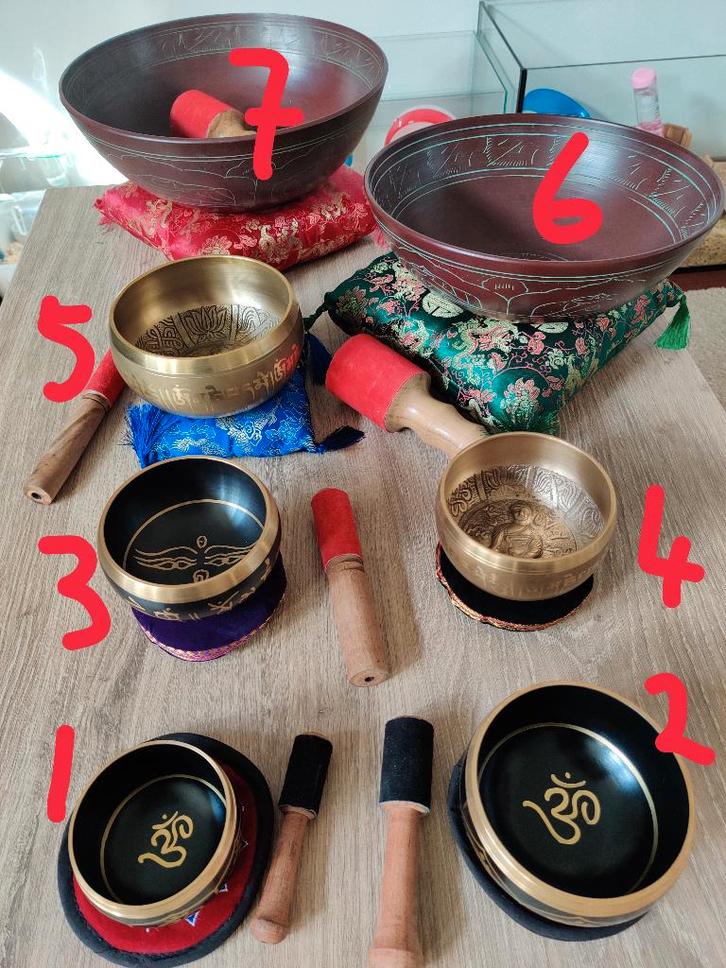 Nieuwe klankschalen en gongs scherp geprijsd goede kwaliteit, Muziek en Instrumenten, Percussie, Nieuw, Overige soorten, Ophalen of Verzenden