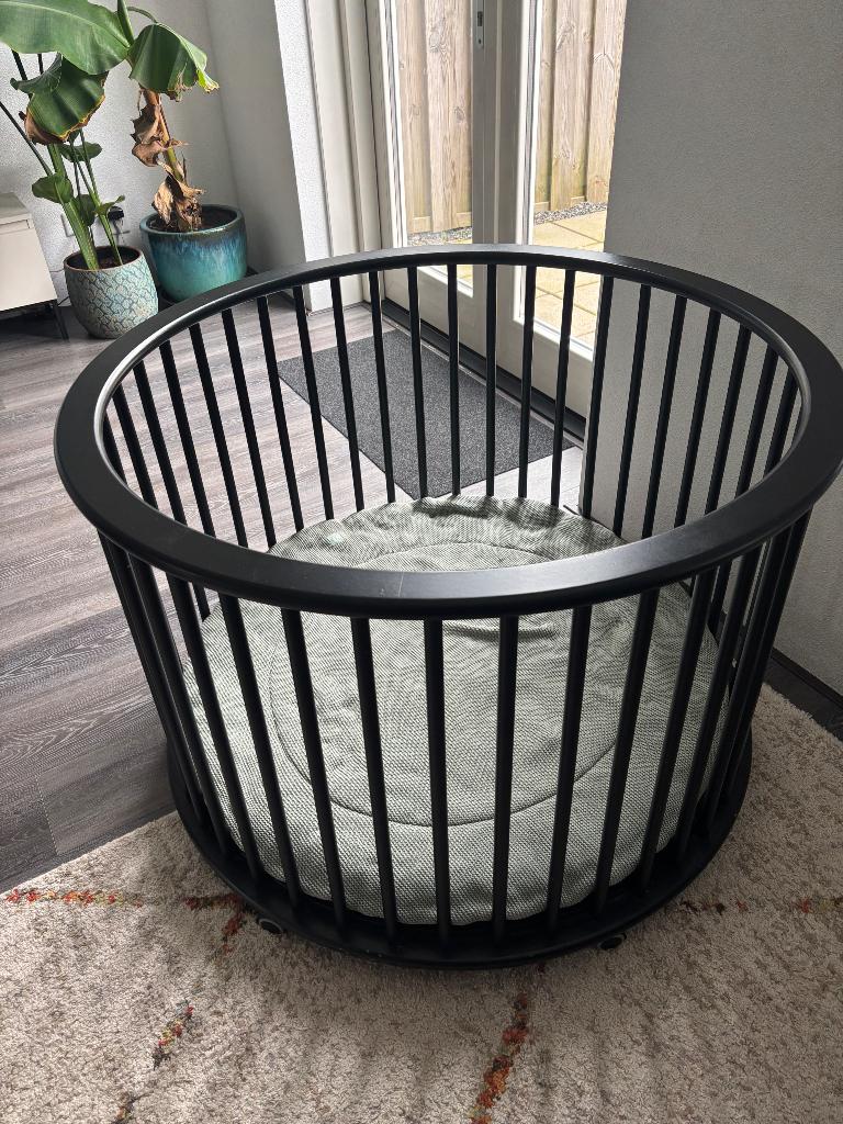 Bopita ronds box (zwart), Kinderen en Baby's, Boxen, Ophalen, Gebruikt, Rond, In hoogte verstelbaar