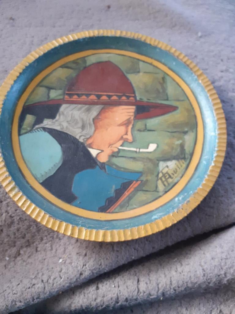 Man met pijp, Antiek en Kunst, Ophalen of Verzenden