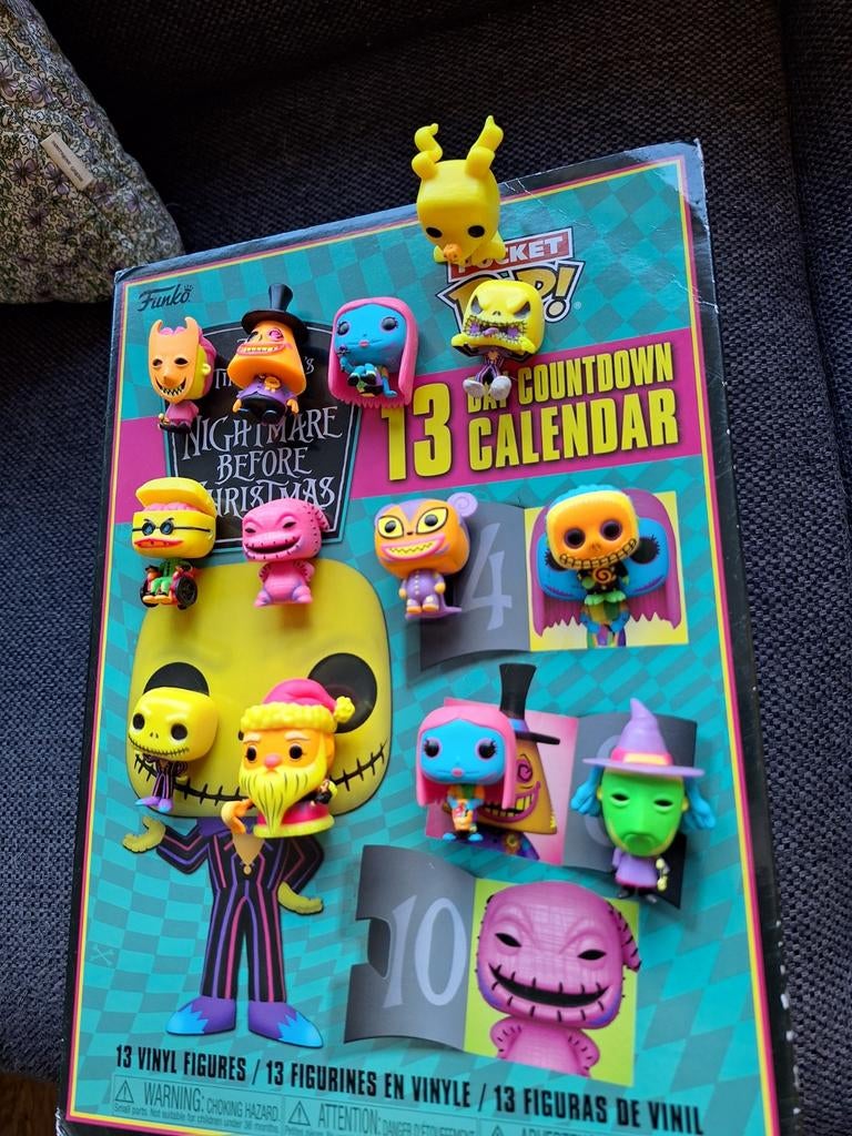Funko The Nightmare Before Christmas 13-Day Advent calendar, Ophalen of Verzenden, Zo goed als nieuw