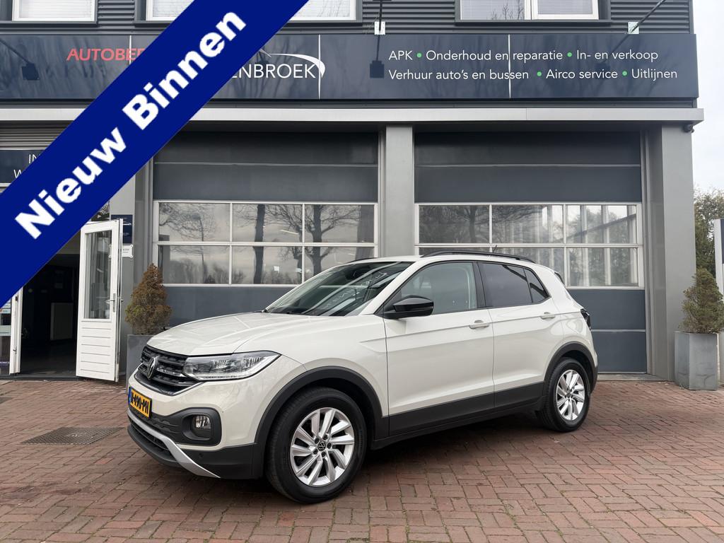 Volkswagen T-Cross 1.0 TSI Life | LED | VC | Navi | Camera |, Auto's, Gebruikt, 620 kg, Origineel Nederlands, Bedrijf