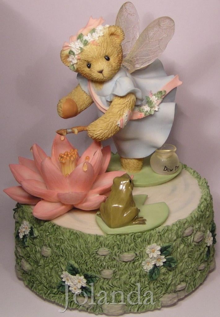 Cherished Teddies Muziekdoos Meribeth, Verzamelen, Beren en Cherished Teddies, Ophalen of Verzenden, Zo goed als nieuw, Beeldje