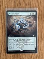 MTG Avatar’s Wrath (Avatar: The Last Airbender) Borderless F, Ophalen of Verzenden, Zo goed als nieuw, Losse kaart, Foil