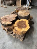 Restpallet gedroogde boomstam schijven/schaaldelen, Ophalen