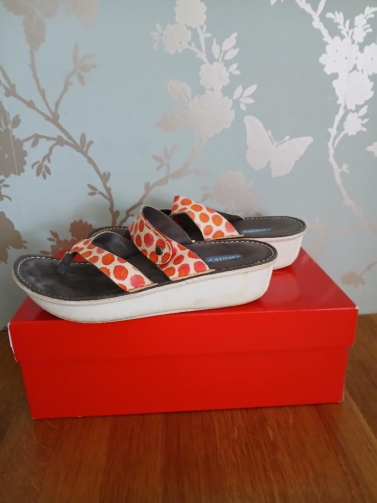 Wolky slippers maat 37, Slippers, Wolky, Ophalen of Verzenden, Gedragen