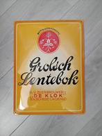 Grolsch lentebok bier reclame bord, Ophalen of Verzenden, Nieuw, Reclamebord, Plaat of Schild, Grolsch